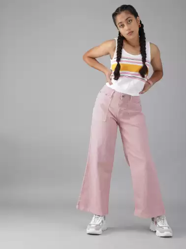 Girls Wide Leg Jeans - image 2