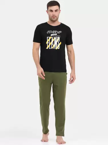 Men Pure Cotton Night suit - image 2
