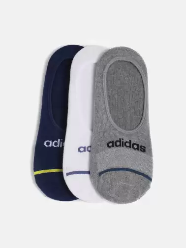 Men Pack Of 3 Solid Shoe Liners - image 2
