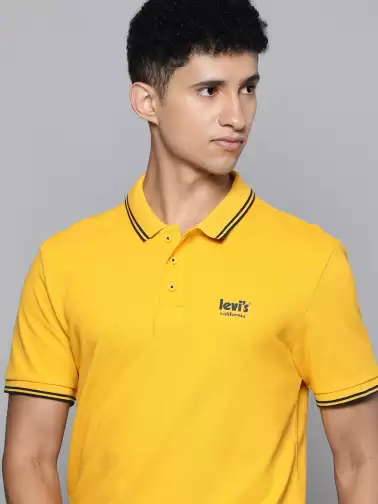 Men Polo Collar T-shirt - image 2