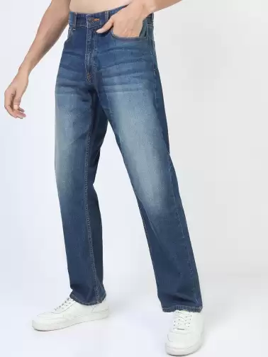 Men Straight Fit Jeans - image 2