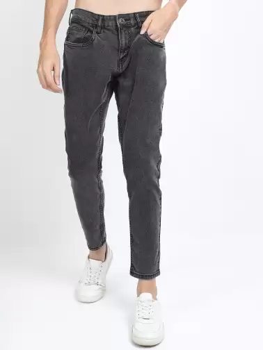 Men Tapered Fit Jeans - image 2