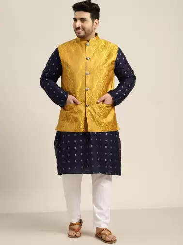 Plus Size Men Kurta & Pyjamas - image 2