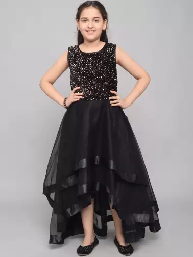 Embellished Net Maxi Dress - image 2