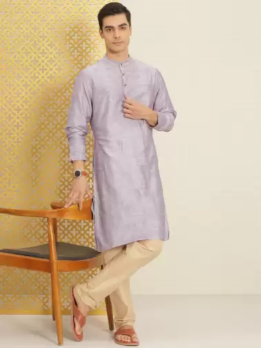 Men Ethnic Motifs Embroidered Kurta - image 2