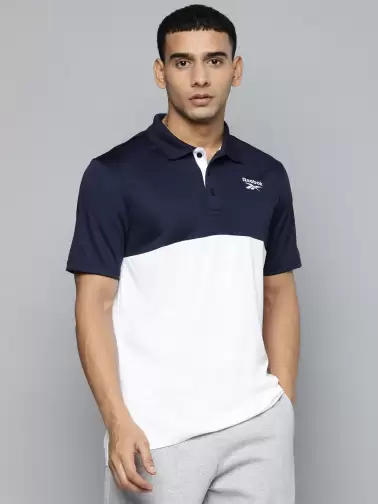 Men Polo Collar T-shirt - image 2
