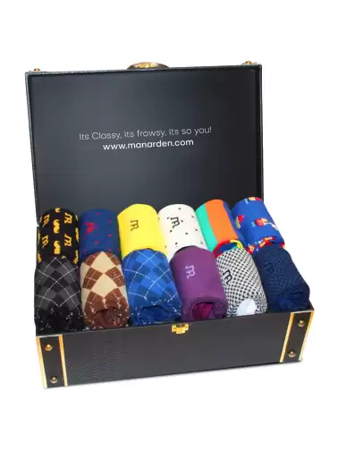 Men Pack Of 12 Calf-Length Socks - image 2