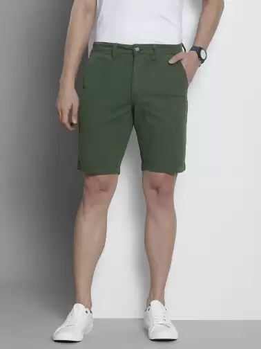 Men Slim Fit Regular Shorts - image 2
