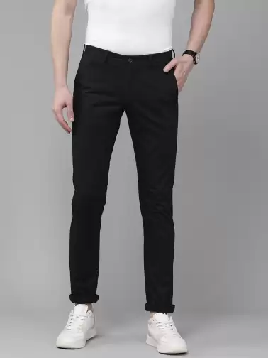 Men Tapered Low-Rise Chinos - image 2