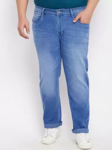 Men Plus Size Jeans - image 2