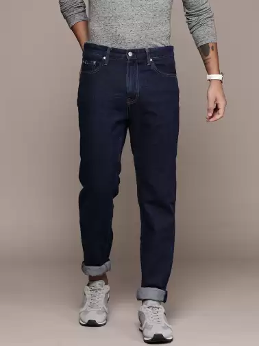 Men Tapered Fit Jeans - image 2