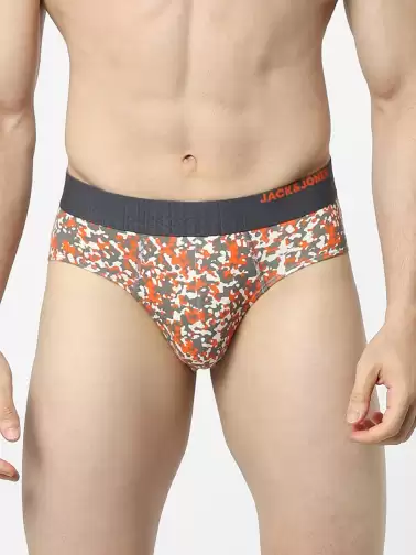 Men Printed Basic Briefs - image 2