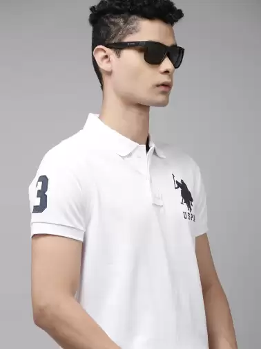 Men Cotton Slim Fit T-shirt - image 2