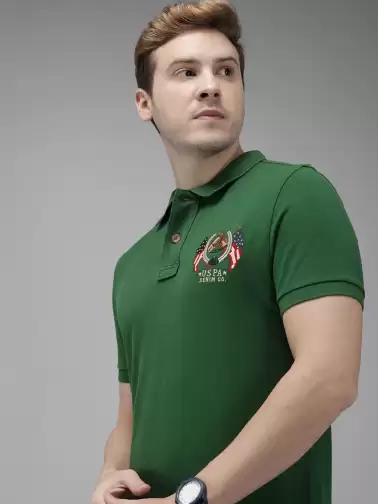 Men Pure Cotton T-shirt - image 2