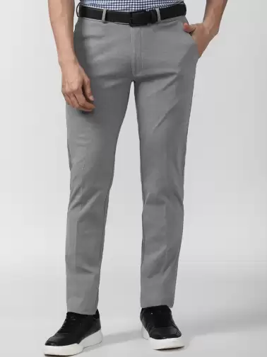 Men Slim Fit Trousers - image 2