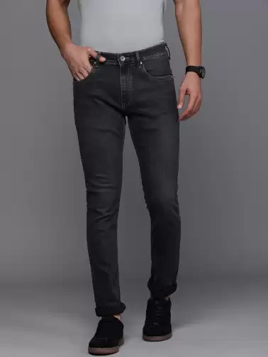 Men Slim Fit Low-Rise Jeans - image 2