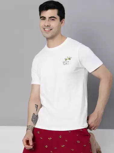 Men Pure Cotton Night suit - image 2