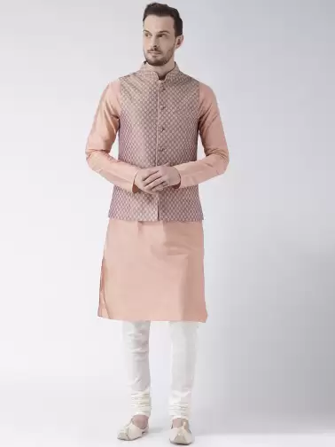 Men Kurta with Churidar - image 2