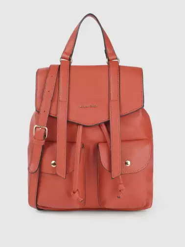 Women Solid Backpack - image 2
