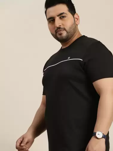Plus Size Solid Cotton T-shirt - image 2