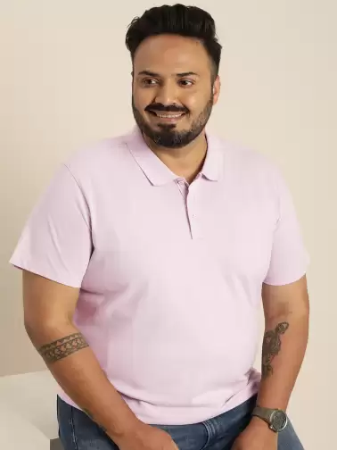 Plus Size Polo Collar T-shirt - image 2