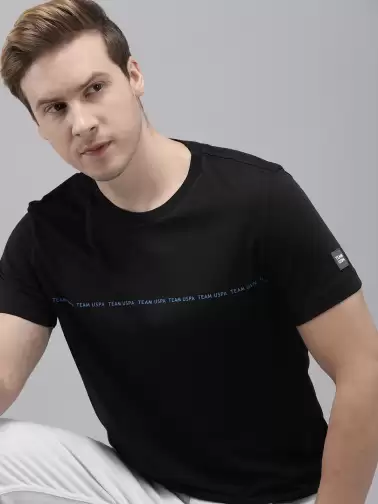 Men Pure Cotton T-shirt - image 2