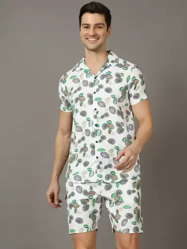 Men Printed Nightsuit - image 2