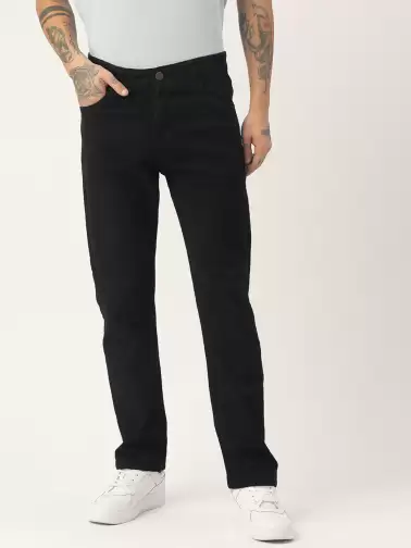 Men Straight Stretchable Jeans - image 2