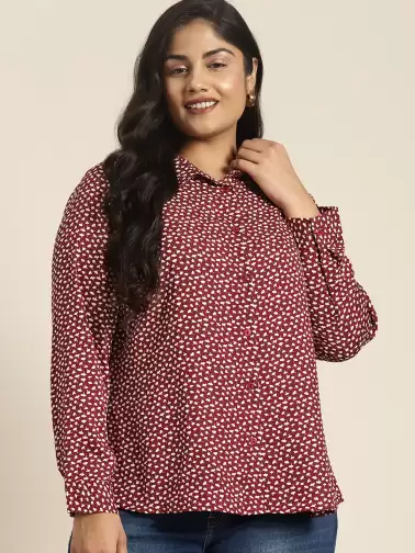 Women Plus Size Shirt - image 2