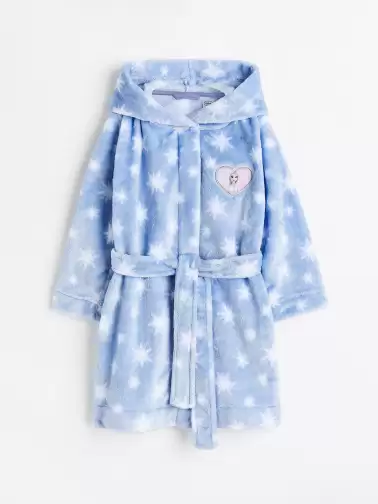 Girls Fleece Dressing Gown - image 2