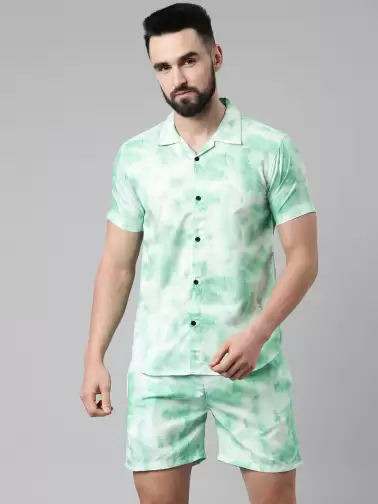 Men Printed Night suit - image 2
