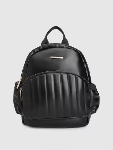Women Solid Backpack - image 2