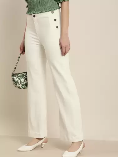 Women Wide Leg Jeans - image 2