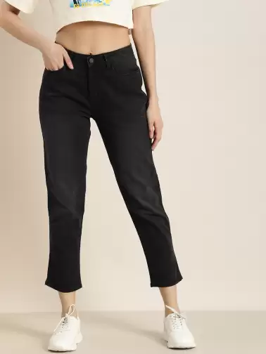 Tapered Fit High-Rise Jeans - image 2