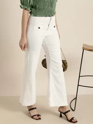Women Wide Leg Jeans - image 2