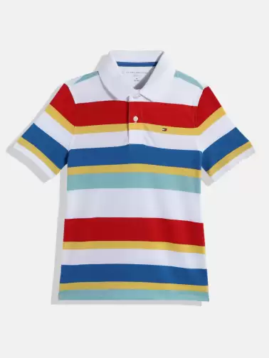 Boys Striped Cotton T-shirt - image 2