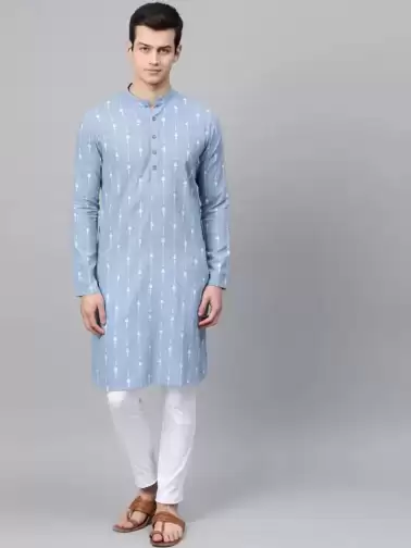 Men Pure Cotton Kurta Set - image 2