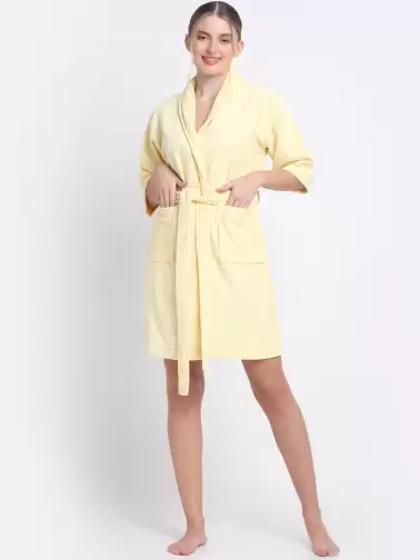 Women Absorbent Bath Robe - image 2