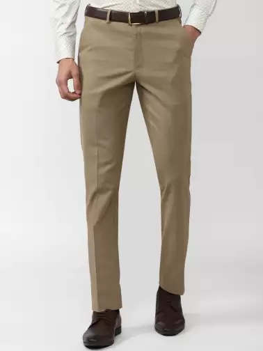 Men Slim Fit Formal Trouser - image 2