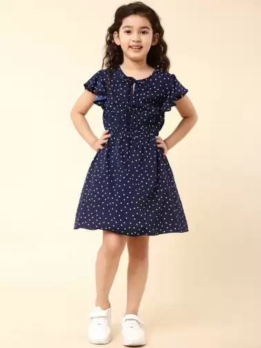 Printed Fit & Flare Dress - image 2