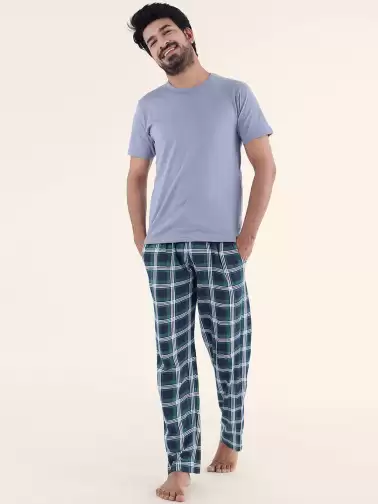 Men Pure Cotton Night suit - image 2