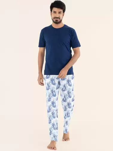 Men Pure Cotton Night suit - image 2