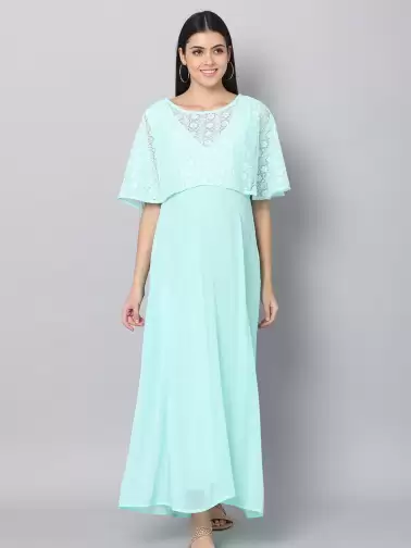 Georgette Maxi Dress - image 2