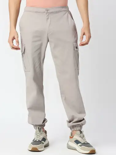 Men Comfort Cargo Trousers - image 2