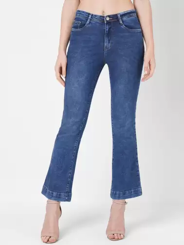 Women Flared Jeans - image 2
