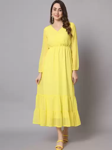 Georgette Maxi Dress - image 2