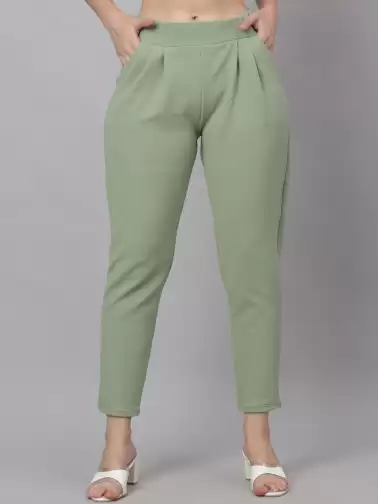 Women Regular Trousers - image 2