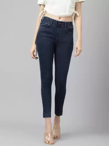 Women Slim Fit Mid Rise Jeans - image 2