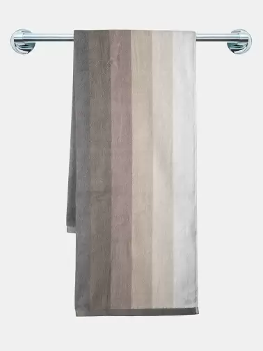 Men Striped 500 GSM Cotton Terry Ultrasoft Bath Towel - image 2