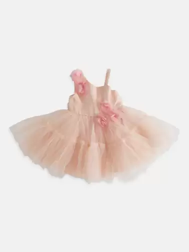 Girls Fit And Flare Mini Dress - image 2